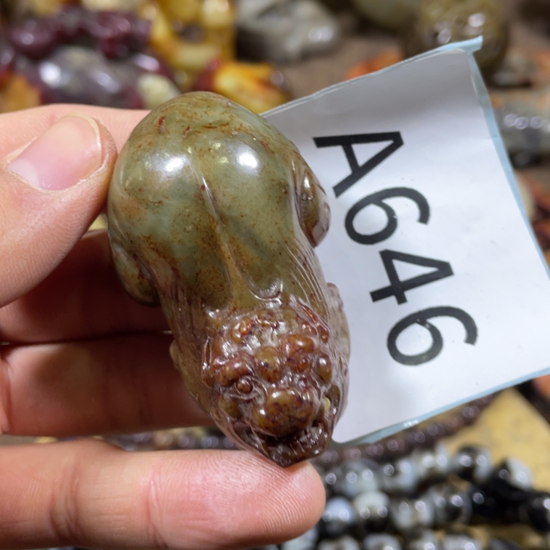 和田玉吊坠(不含链)未镶嵌