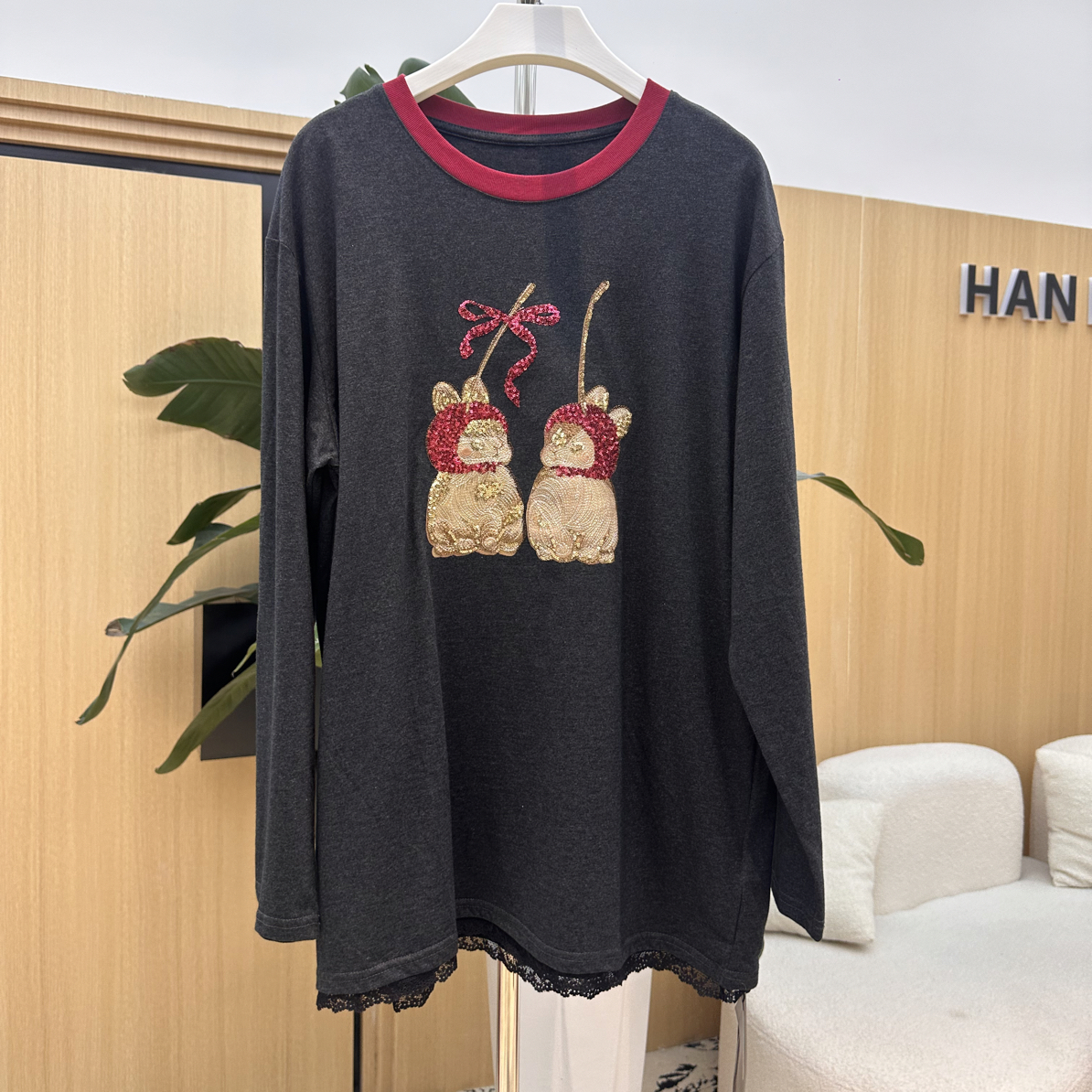 【海南简爱】圆领长袖T恤0533