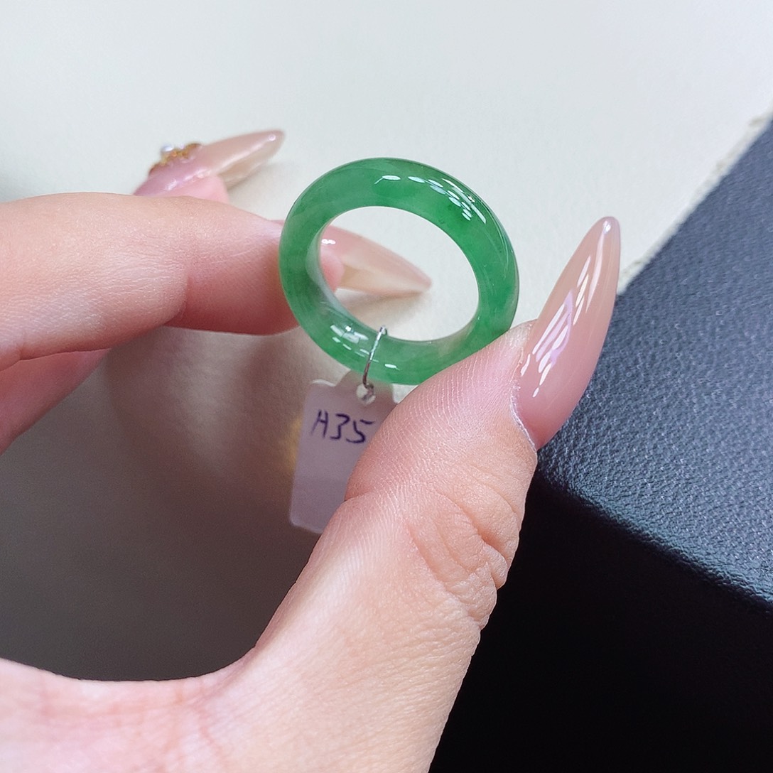 未镶嵌戒指翡翠13号