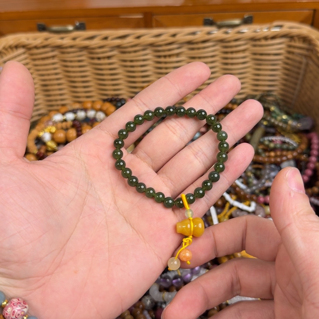 和田玉（糖玉）手链未镶嵌