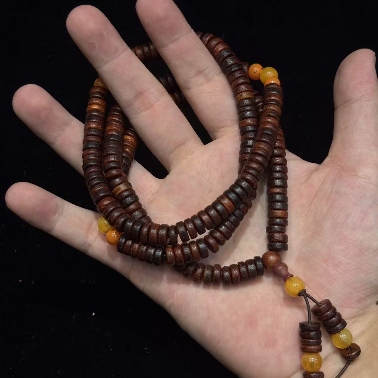 越顺阁文玩手串多圈[无礼盒]@@YS1649 