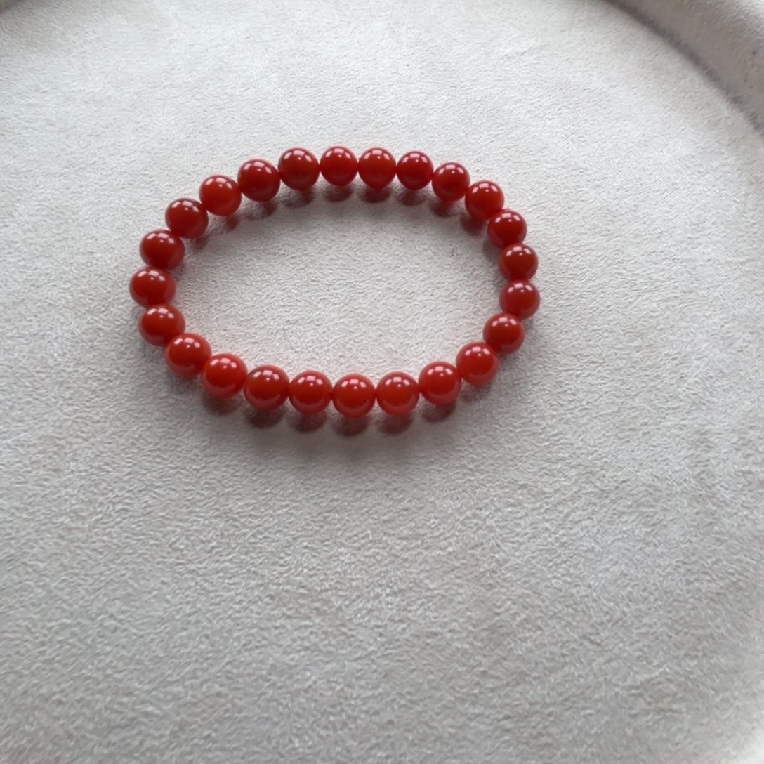 南红玛瑙8➕手串未镶嵌