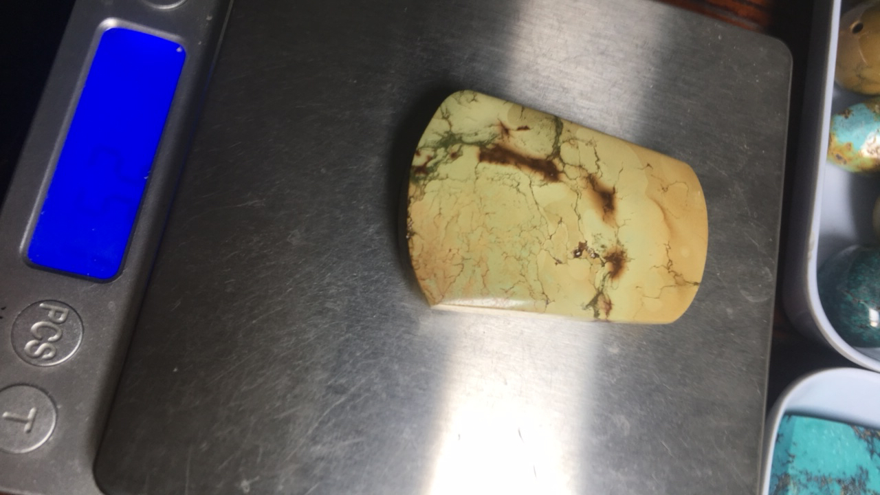 原矿绿松石吊坠项链