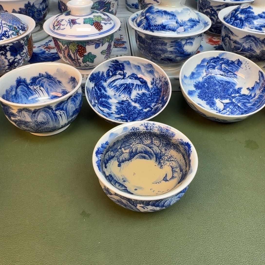 陶纯手工纯手绘茶具358