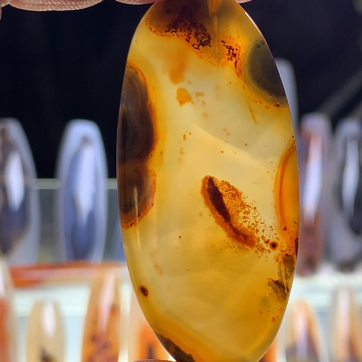 玛瑙/玉髓颈饰未镶嵌135