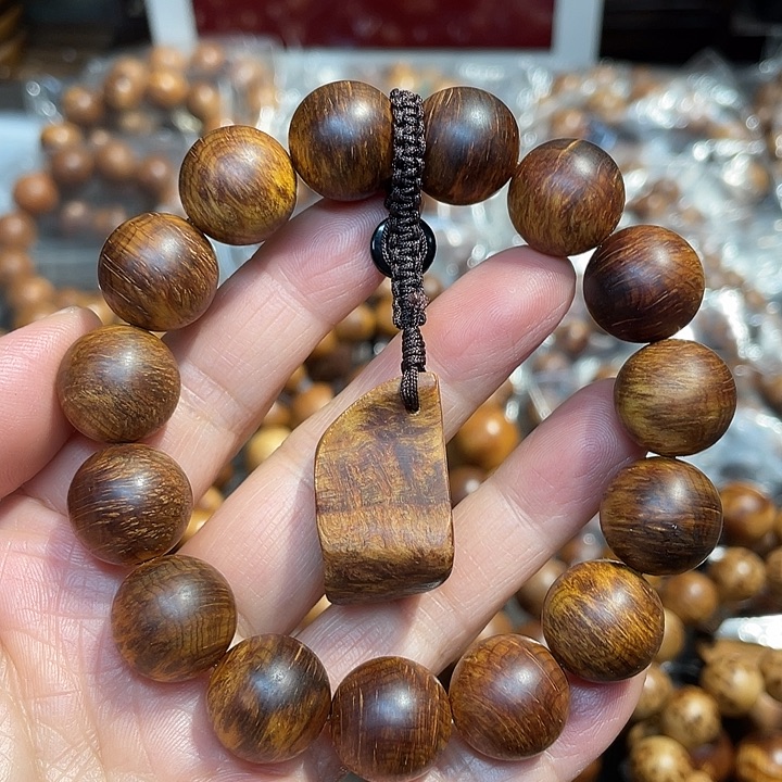 煊***门柏木（崖柏）手串/手链15蚂蚁腿