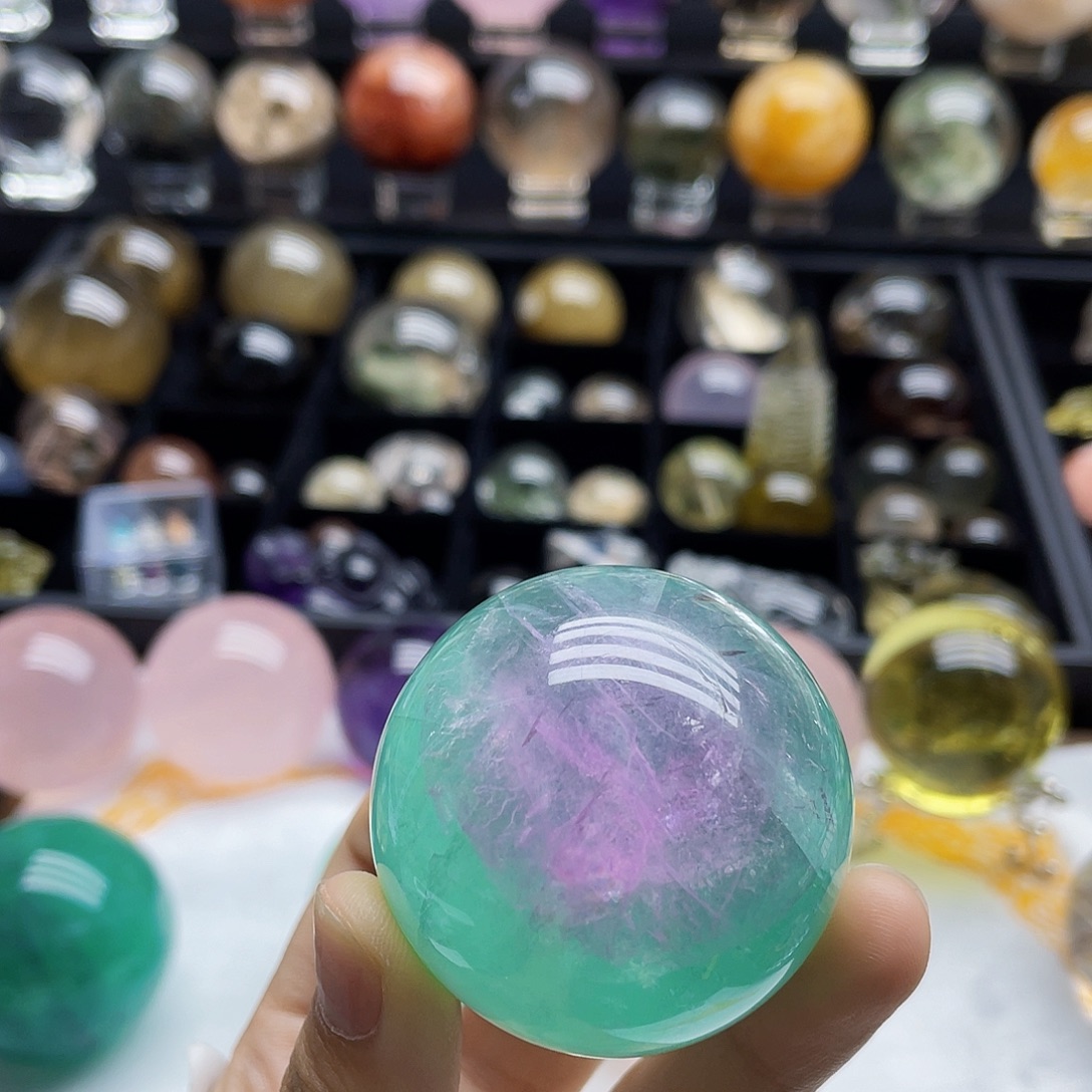 星***果水晶珠宝半成品未镶嵌
