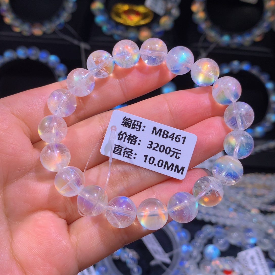月光石手链未镶嵌MB461#10.0mm