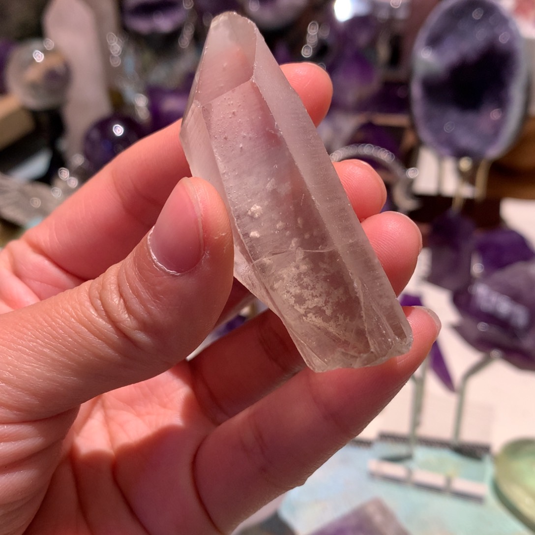 水晶原矿石未镶嵌白水晶