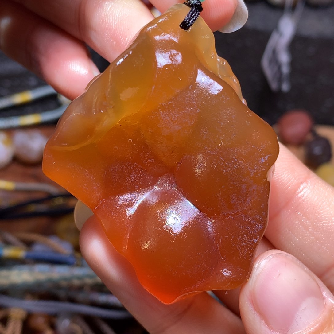 未镶嵌玛瑙/玉髓珠宝半成品