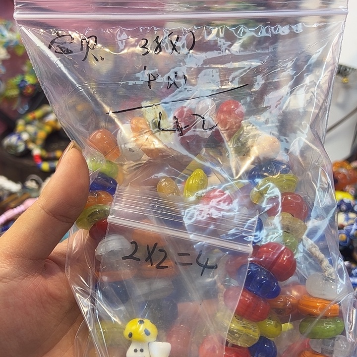 颈饰玻璃尼泊尔琉璃