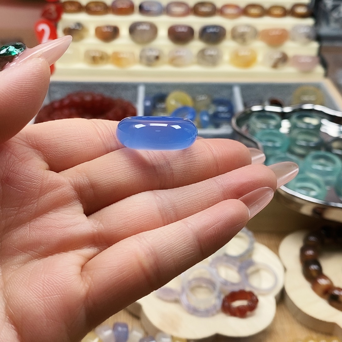 l***a玛瑙/玉髓未镶嵌戒指