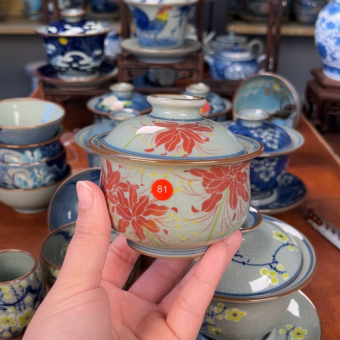 杯盖碗景德镇陶瓷