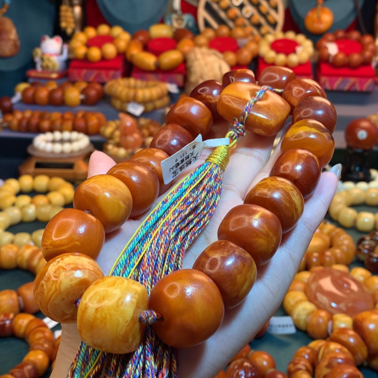 【闪购商品】蜜蜡手串未镶嵌蜜蜡手串