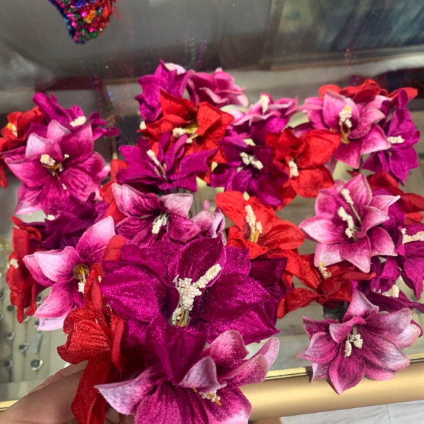 云南大理五朵金花包头头花客服备注花朵颜色