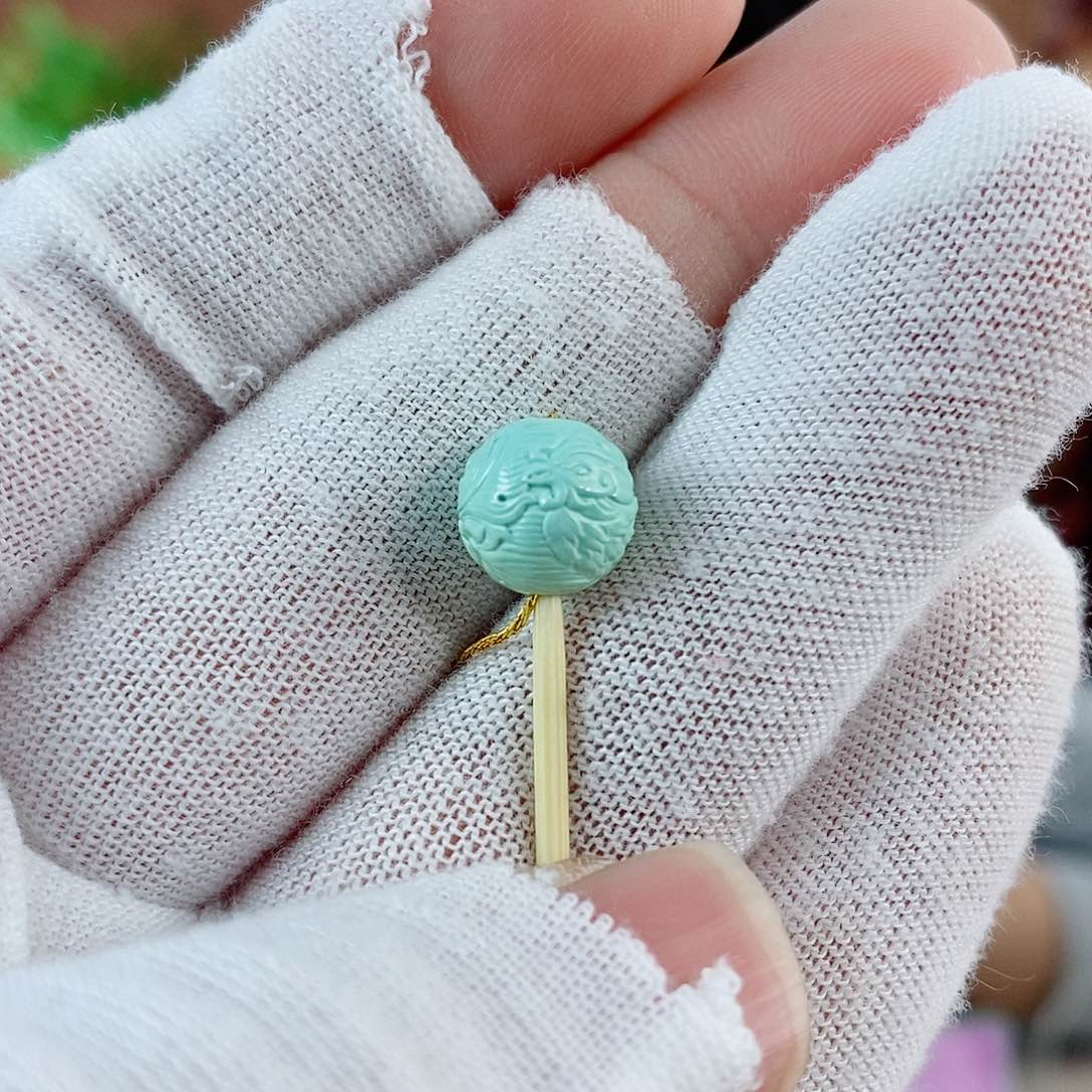 绿松石珠宝奇石未镶嵌