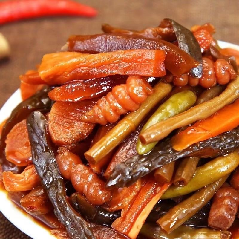 八宝咸菜八宝菜整箱什锦菜酱菜下饭菜批发八宝东北味大全零食