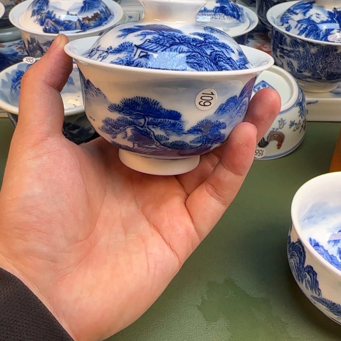 彦祖纯手工手绘茶具109