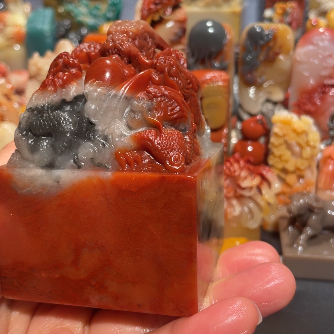 寿山石印石精美印