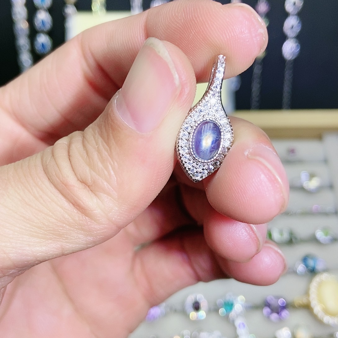 【闪购商品】未镶嵌戒圈海蓝宝石