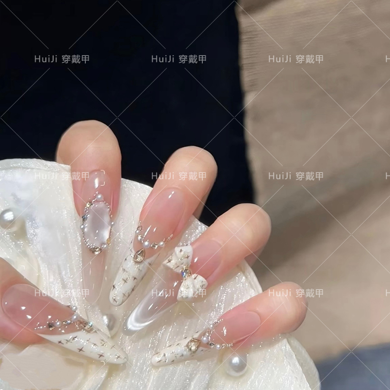 【小香风-显白款】-Seif-delighting-纯手工穿戴甲10片装-赠工具包