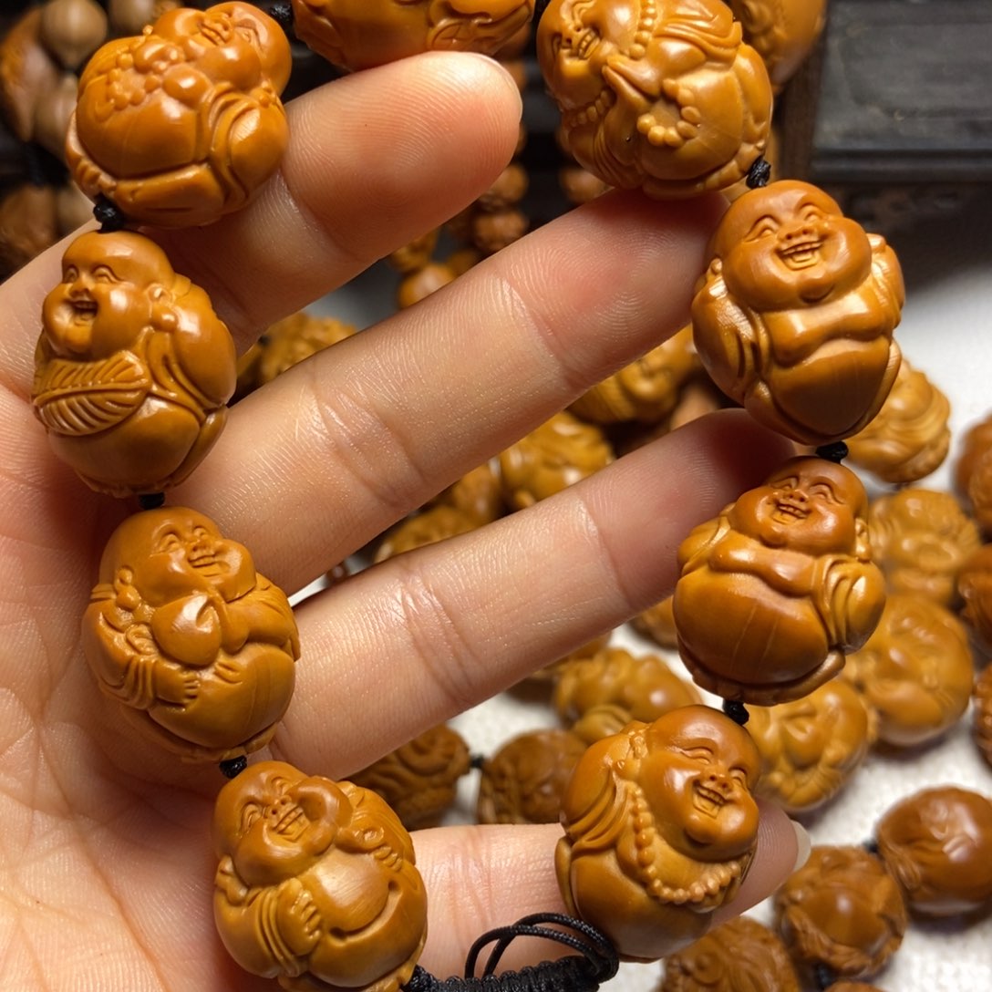 【闪购商品】手串/手链橄榄核八大弥勒