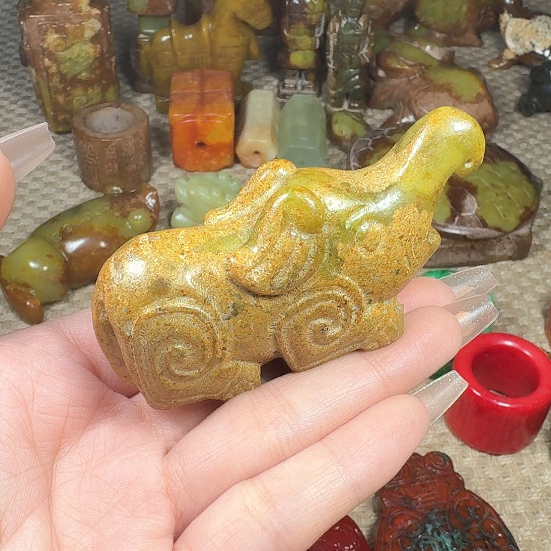 白玉菩提吊坠挂件