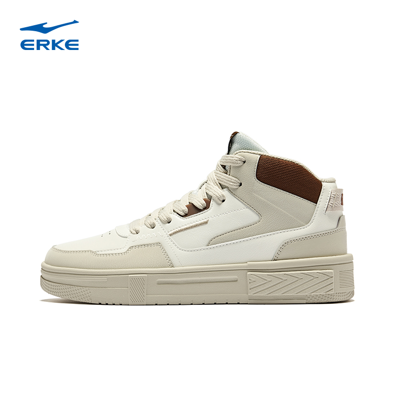 【契约3.0】常规款丨鸿星尔克情侣高帮板鞋街头复古风时尚百搭