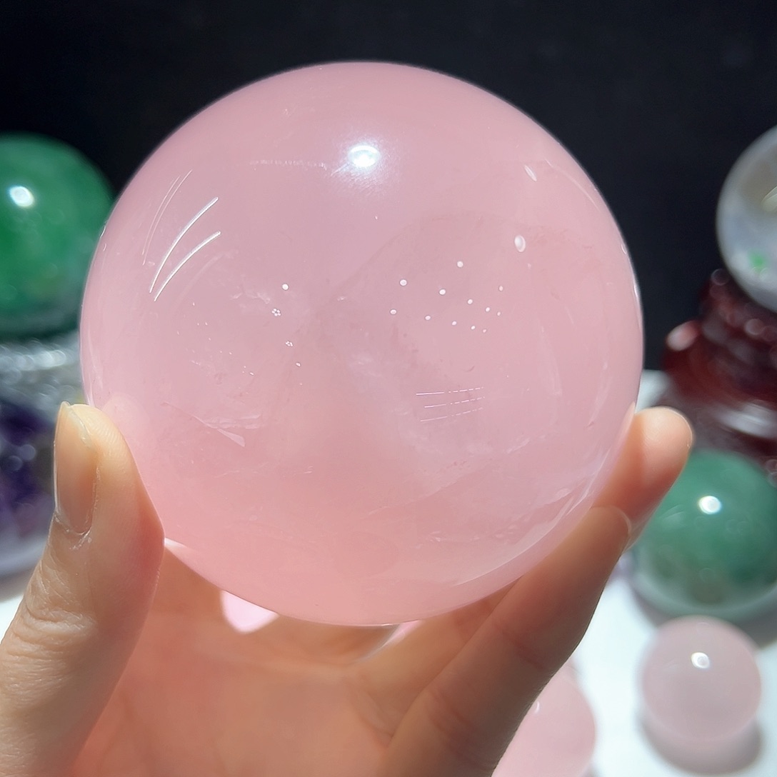 水晶水晶摆件球未镶嵌