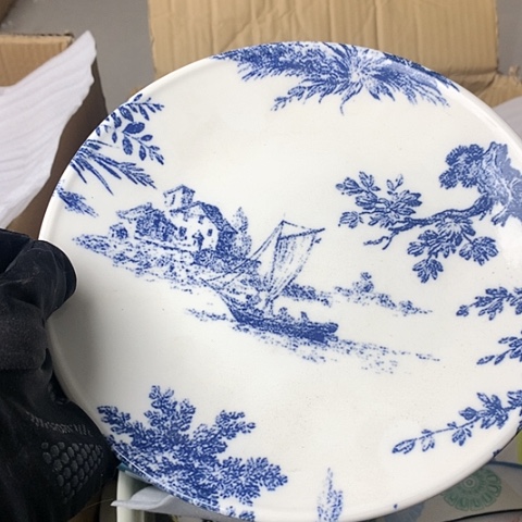 盘陶瓷制品满25拼单发货默认微瑕