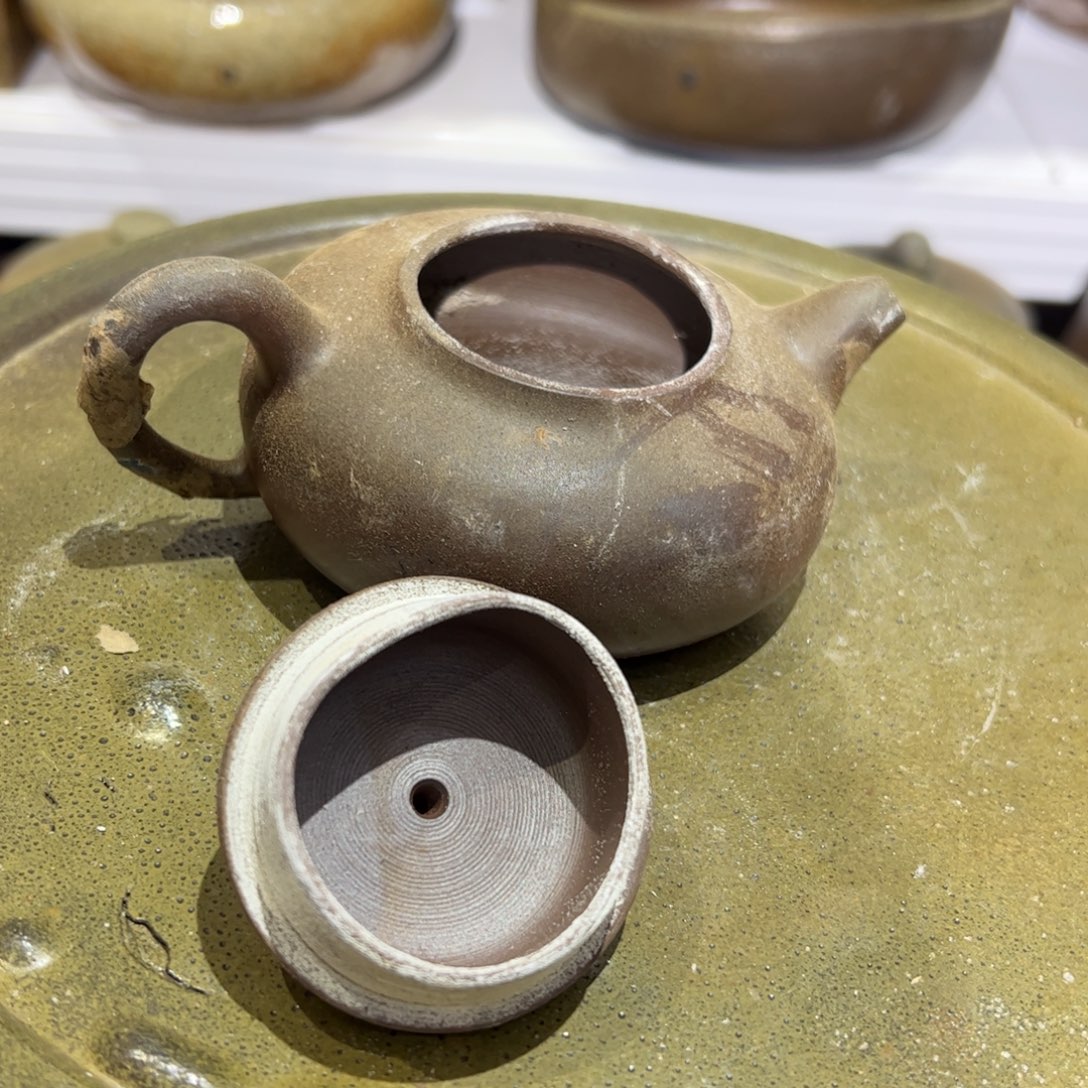 贵台龙窑柴烧茶壶49