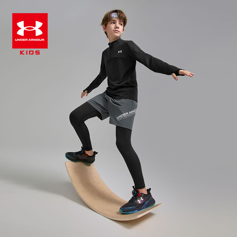 【运动风】Under Armour/安德玛儿童早秋穿搭打底裤牛仔慵懒风-3126