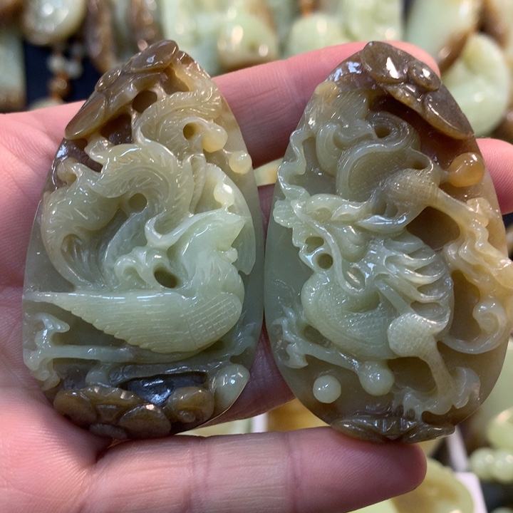 和田玉挂件未镶嵌