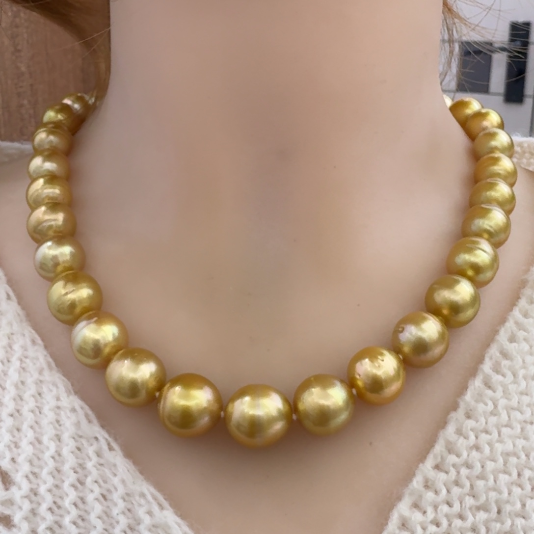未镶嵌海水珍珠颈饰