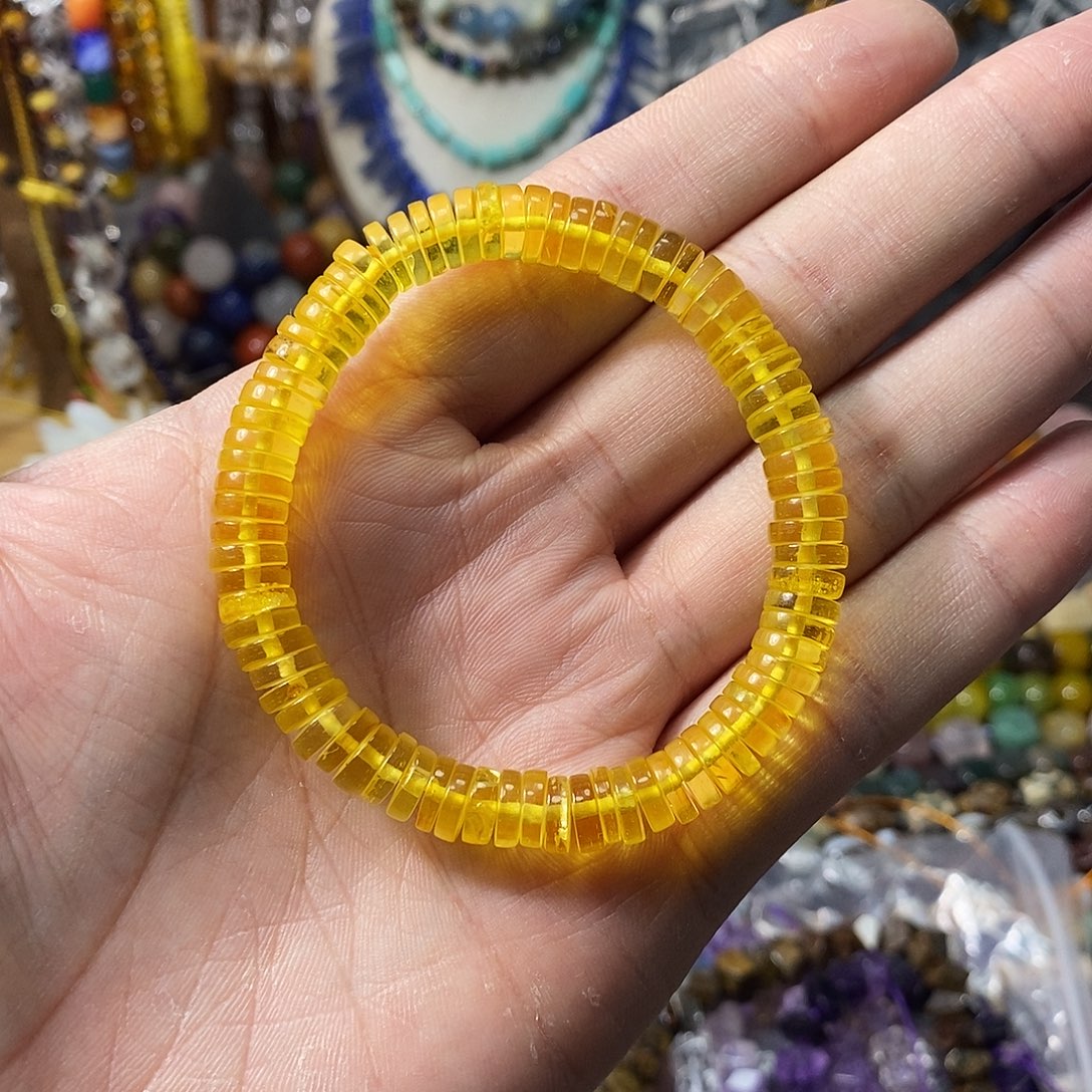 石英质玉未镶嵌，天然琥，珀直切8mm，