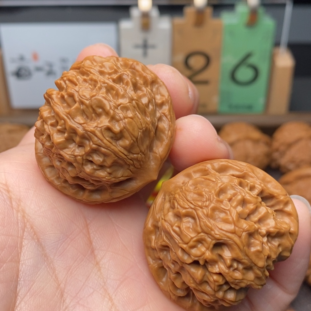 文玩核桃把件宫灯39
