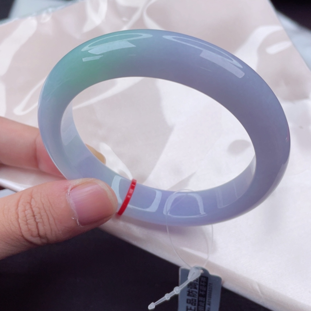 翡翠手镯未镶嵌正圈58