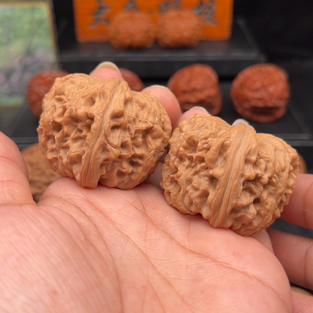 【闪购商品】文玩核桃吊坠麒麟元宝41