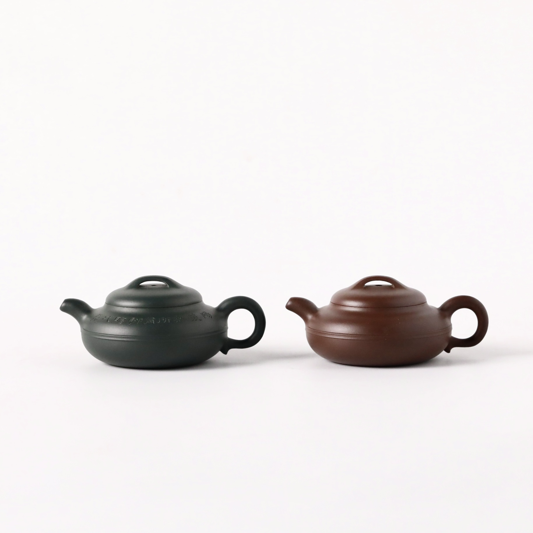 原矿大水潭紫泥 宝根线圆150c 球孔 半手