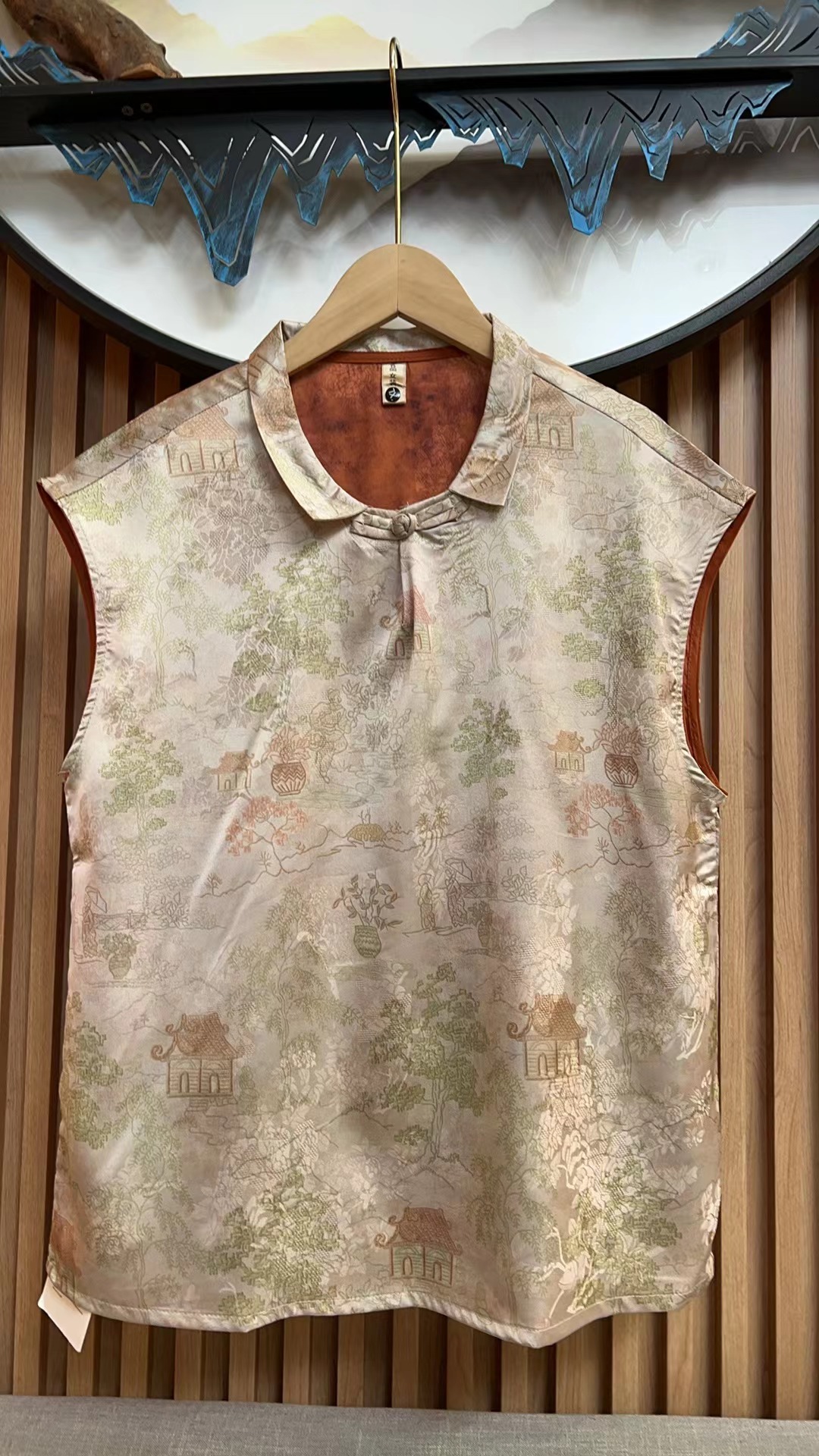 民族风国风新中式宽松型上衣8312