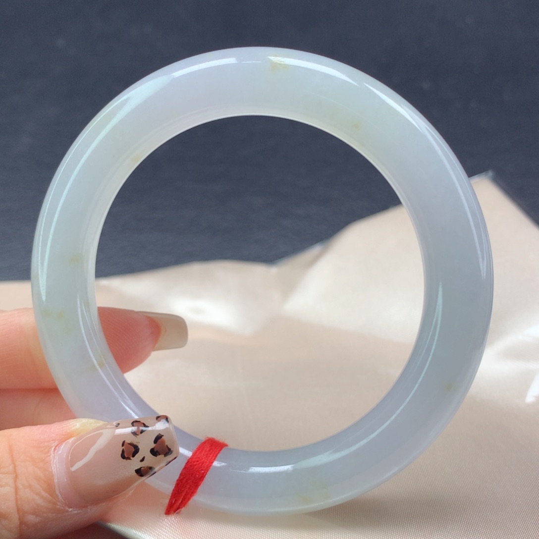 翡翠手镯未镶嵌（18号）（圆条）