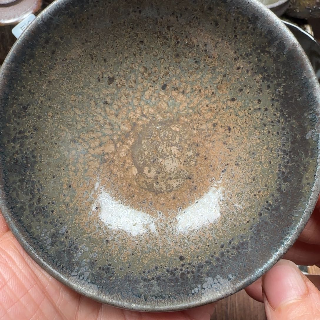 柴烧建盏茶盏茶杯799