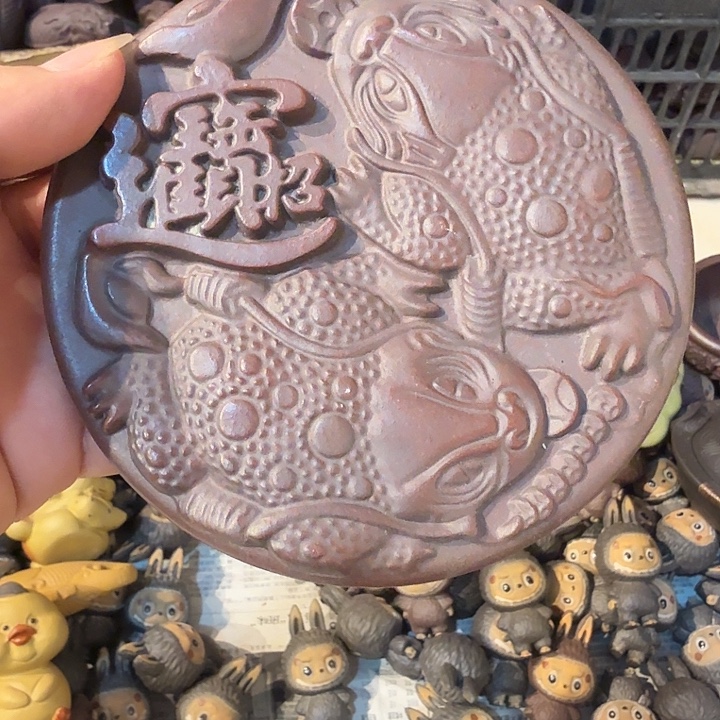 紫砂茶宠雕塑瑕疵茶宠