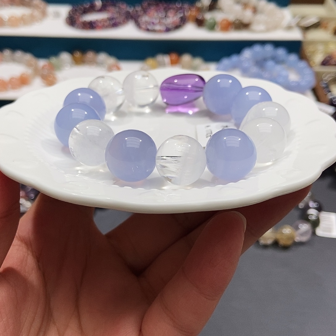 水晶手链未镶嵌水晶