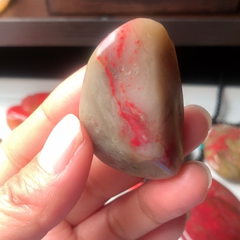 昌化石昌化鸡血石挂件
