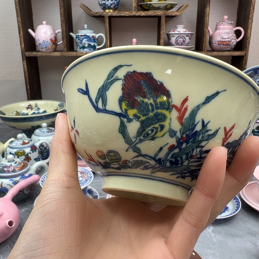 摆件陶景德镇陶瓷567老厂瓷69