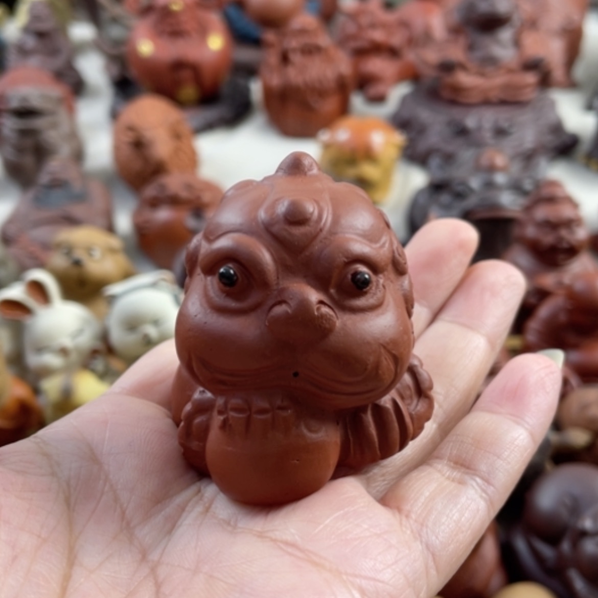 【闪购商品】紫砂茶宠紫砂麒麟