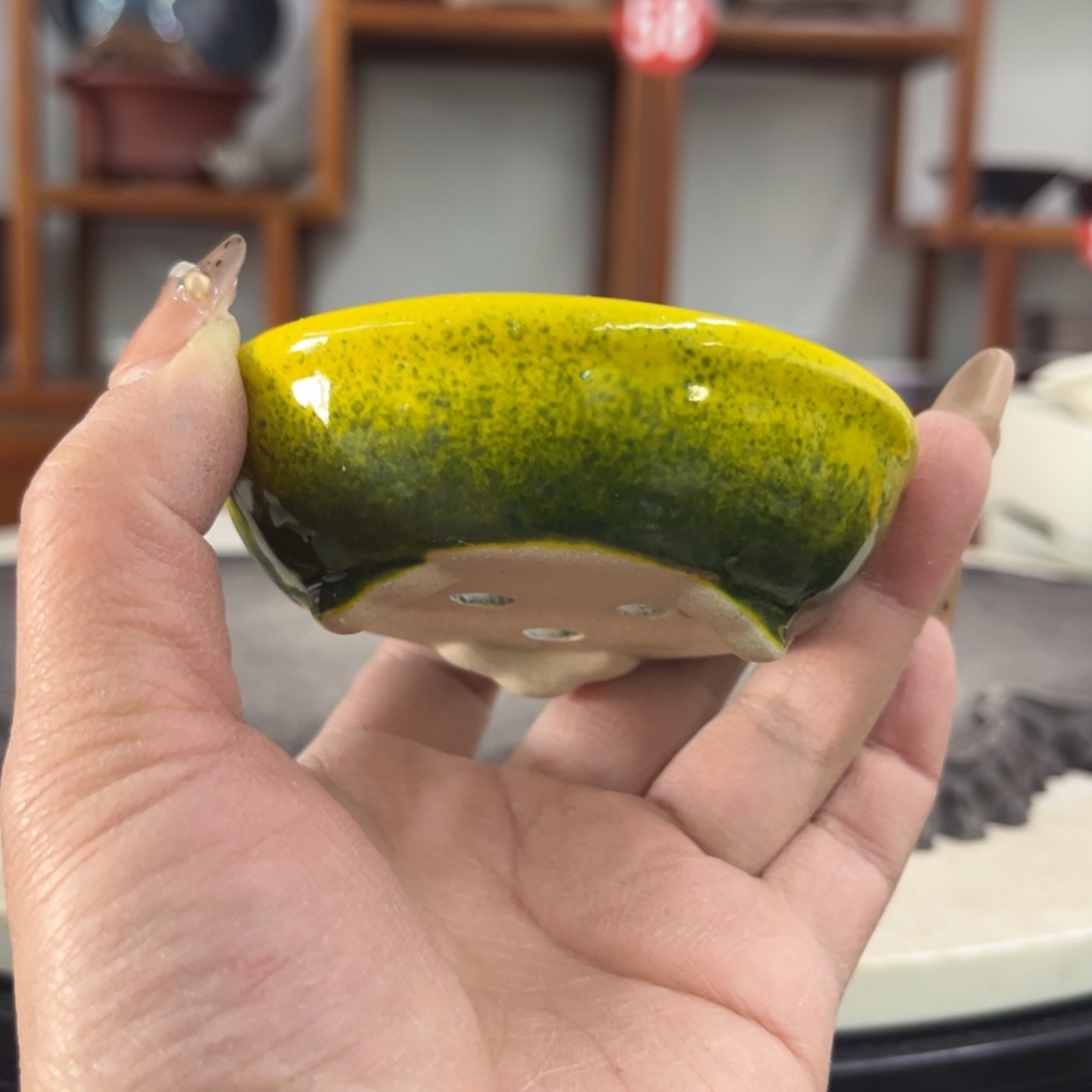 紫砂花盆瑕疵2.5-8。。。