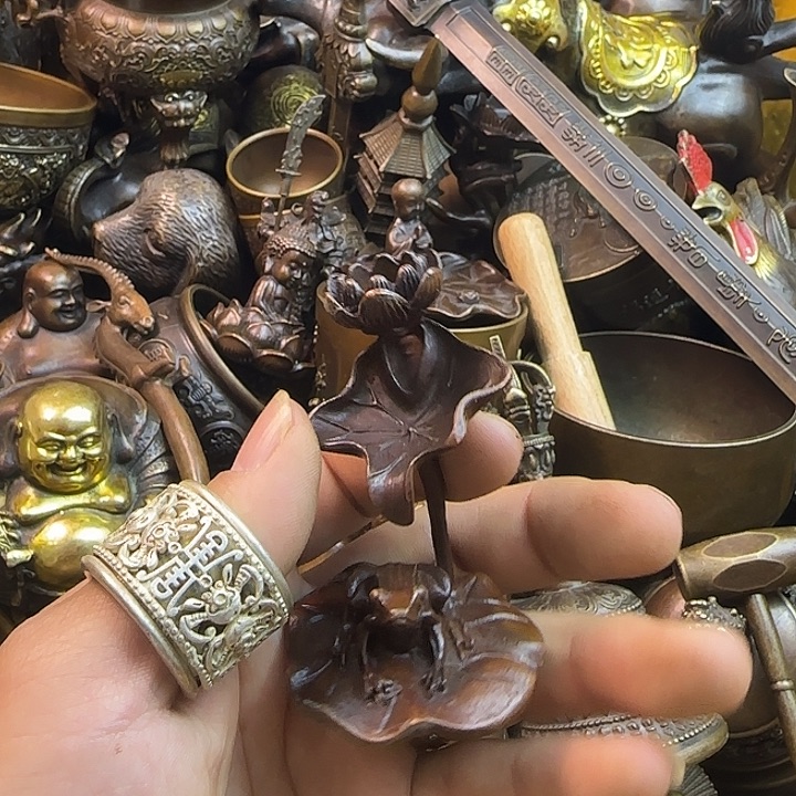 铜器摆件，诚信经营
