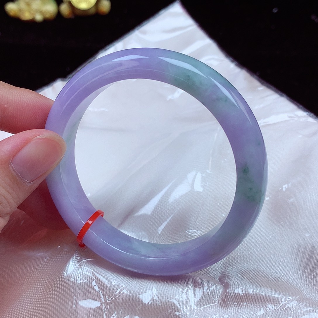 未镶嵌手镯翡翠57圈